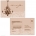 Chantilly Chandelier Latte RSVP Postcard