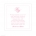 Pink Embellish Gift Registry Card