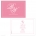 Pink Embellish Save the Date Card