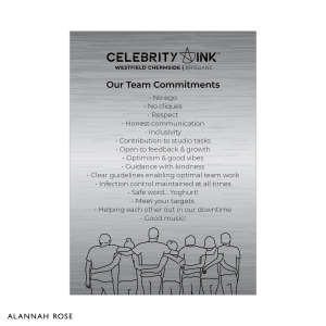Product Image_Celebrity Ink_A3 Poster_Our Team Commitment v2
