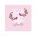 Two Little Birds Pink Table Number Set