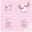 Two Little Birds Pink Wedding Invitation