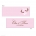 Two Little Birds Pink Place Card