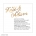 Metallic Lookalike Gold Gift Registry Card