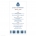 Bella Blue Menu Card