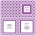 Box Retro Wedding Invitation