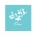 Butterfly Garden Turquoise Table Number Set
