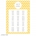Chevron Crush Guest Seating Chart