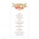 Flouncy Floral Menu Card