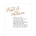 All That Glitters Gift Registry Card