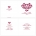 Hearts a Flutter Wedding Invitation