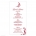 Love Me Tender Menu Card