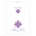 Mauve on Monday Thank You Card