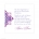 Mauve on Monday Gift Registry Card