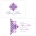Mauve on Monday Save the Date Card