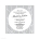 Modern Whimsy Grey Wedding Invitation
