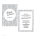Modern Whimsy Grey A6 Wedding Invitation