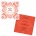 Orange Ornate Wedding Invitation