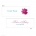 Peony Pop Place Card