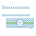 Retro Dot Place Card