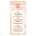 Rose Kiss Menu Card