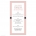 Sweet Serenade Menu Card