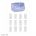 Watercolour Wonder Guest Seating Chart