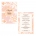 Rose Kiss A6 Wedding Invitation