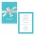 Tiffany Be Mine A6 Wedding Invitation