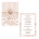 Hollywood Glamour A6 Wedding Invitation