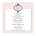 Mademoiselle Polka Dot Blush Wedding Invitation